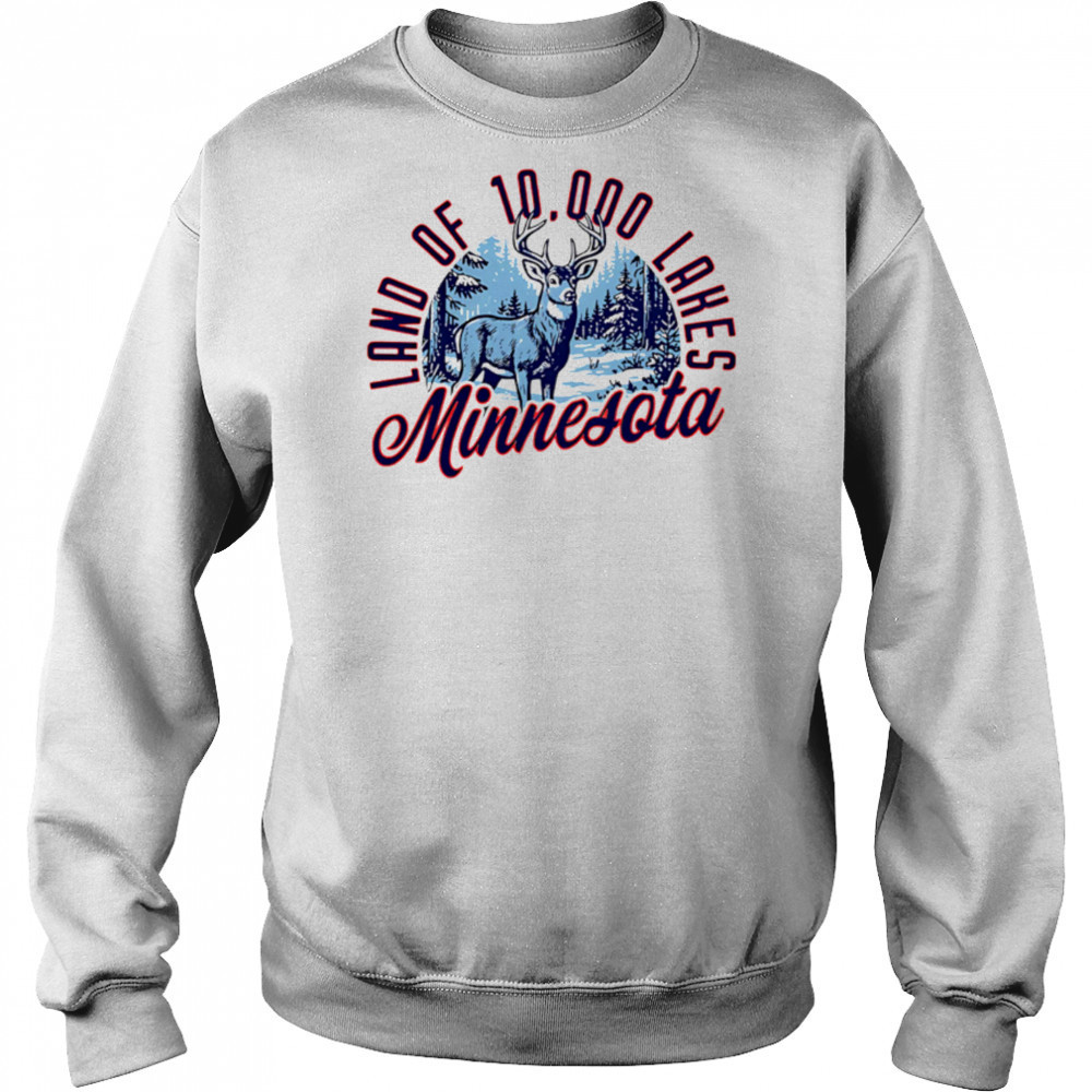 Land Of 10000 Lakes Minnesota Sunset shirt Hoodie
