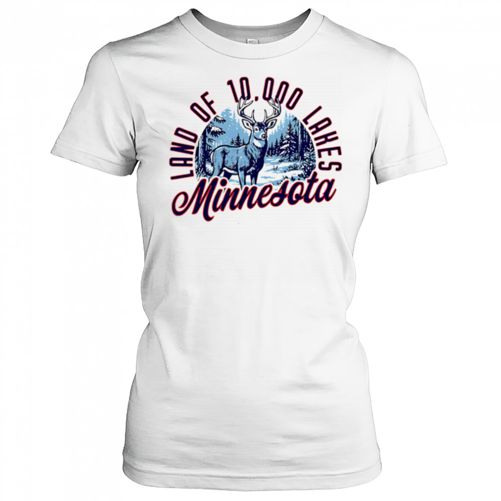 Land Of 10000 Lakes Minnesota Sunset shirt Women's T-shirt