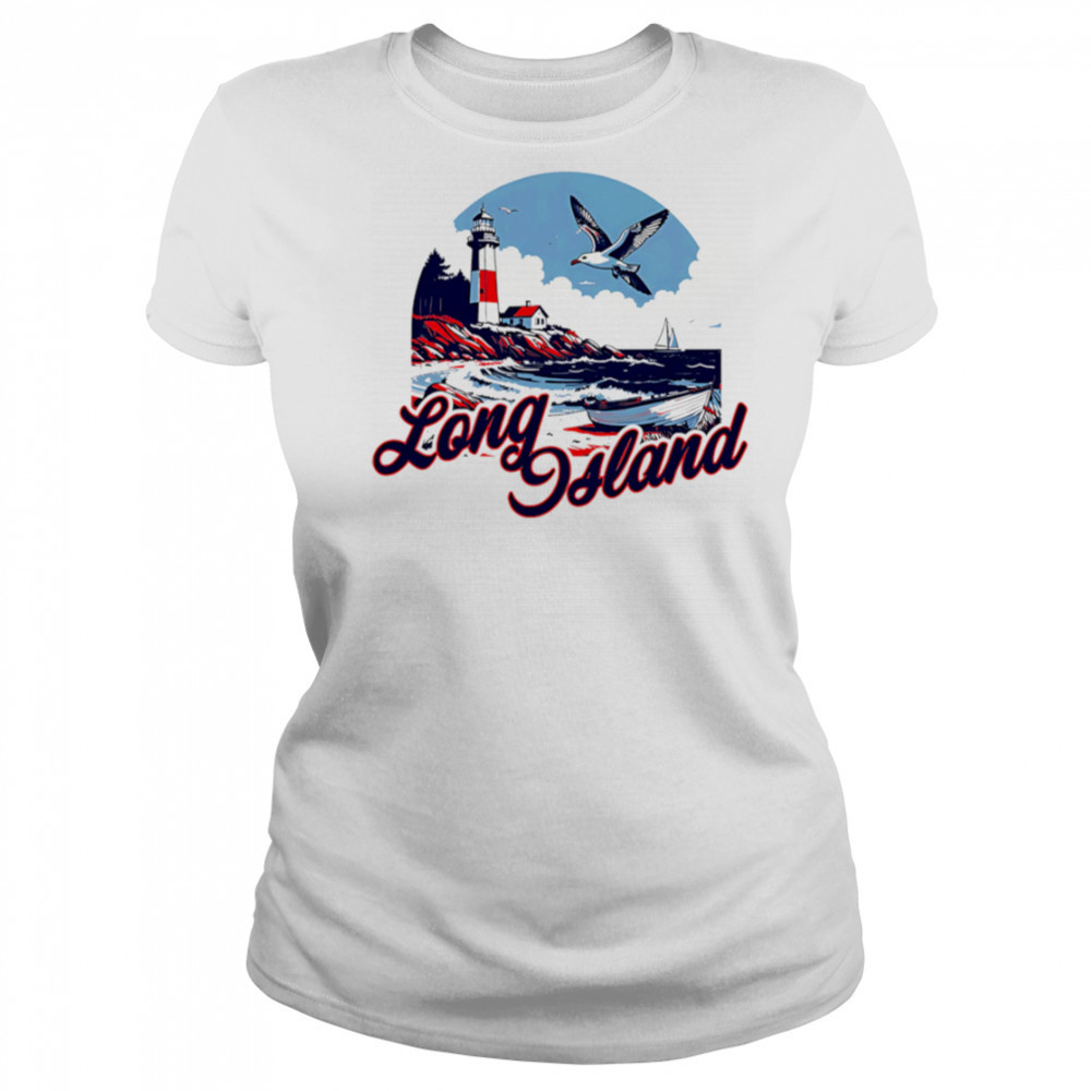 Long Island Skyline sunset shirt Women's T-shirt