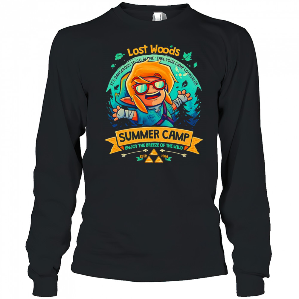 Lost Woods summer camp enjoy the Breeze of the Wild shirt Long Sleeved