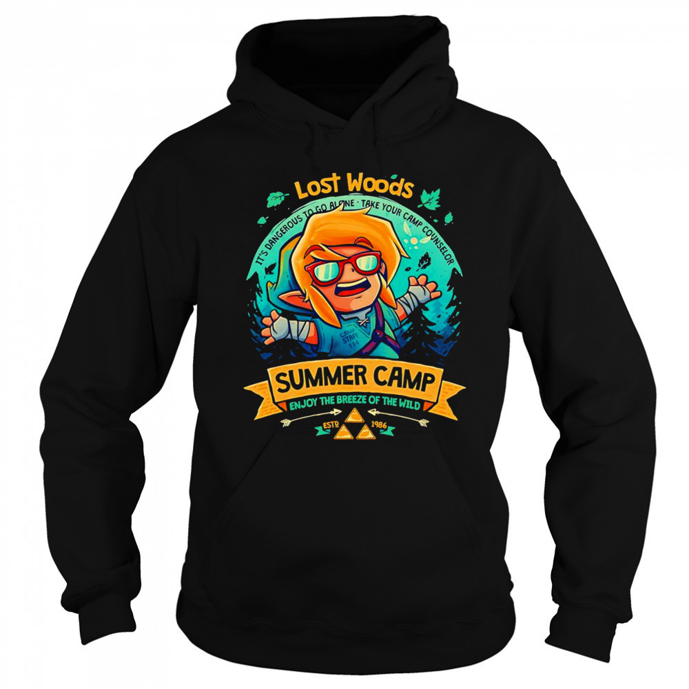 Lost Woods summer camp enjoy the Breeze of the Wild shirt Sweatshirt