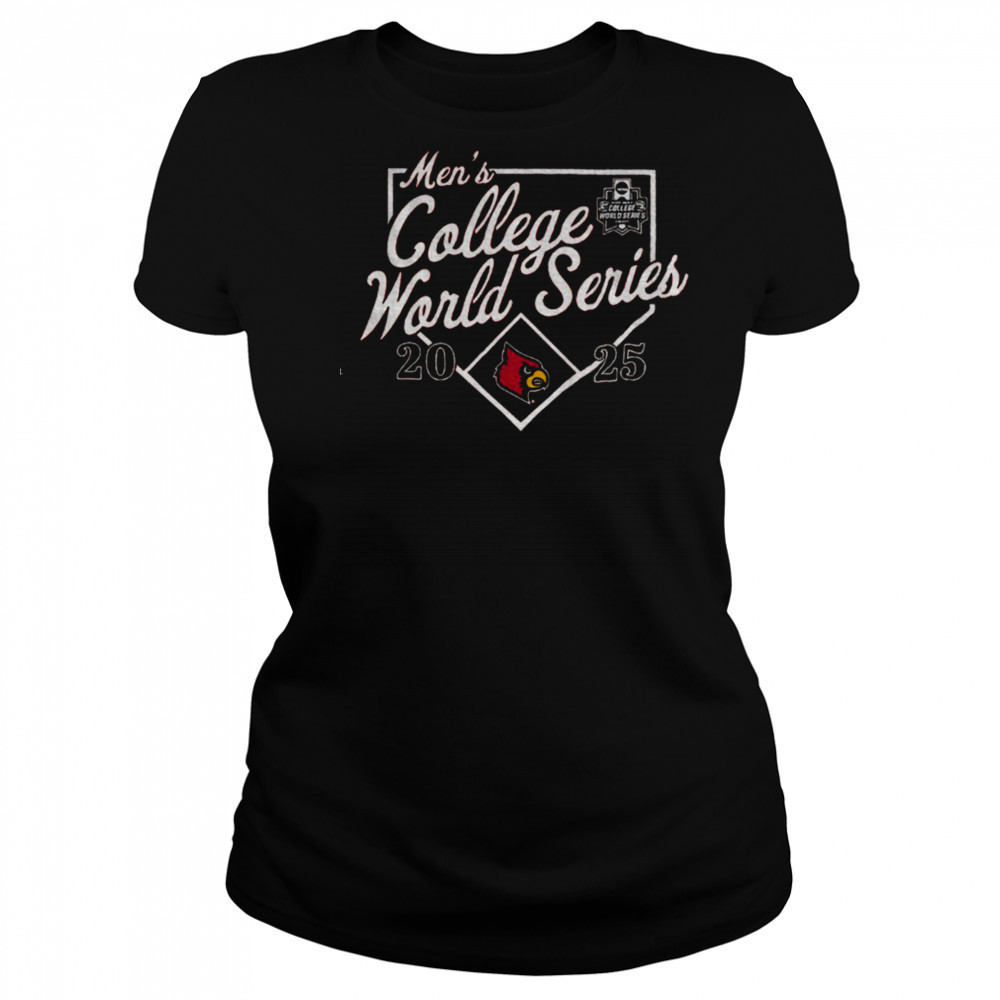 Louisville Cardinals 2025 NCAA Baseball Men’s College World Series Bullpen Ace shirt Women's T-shirt