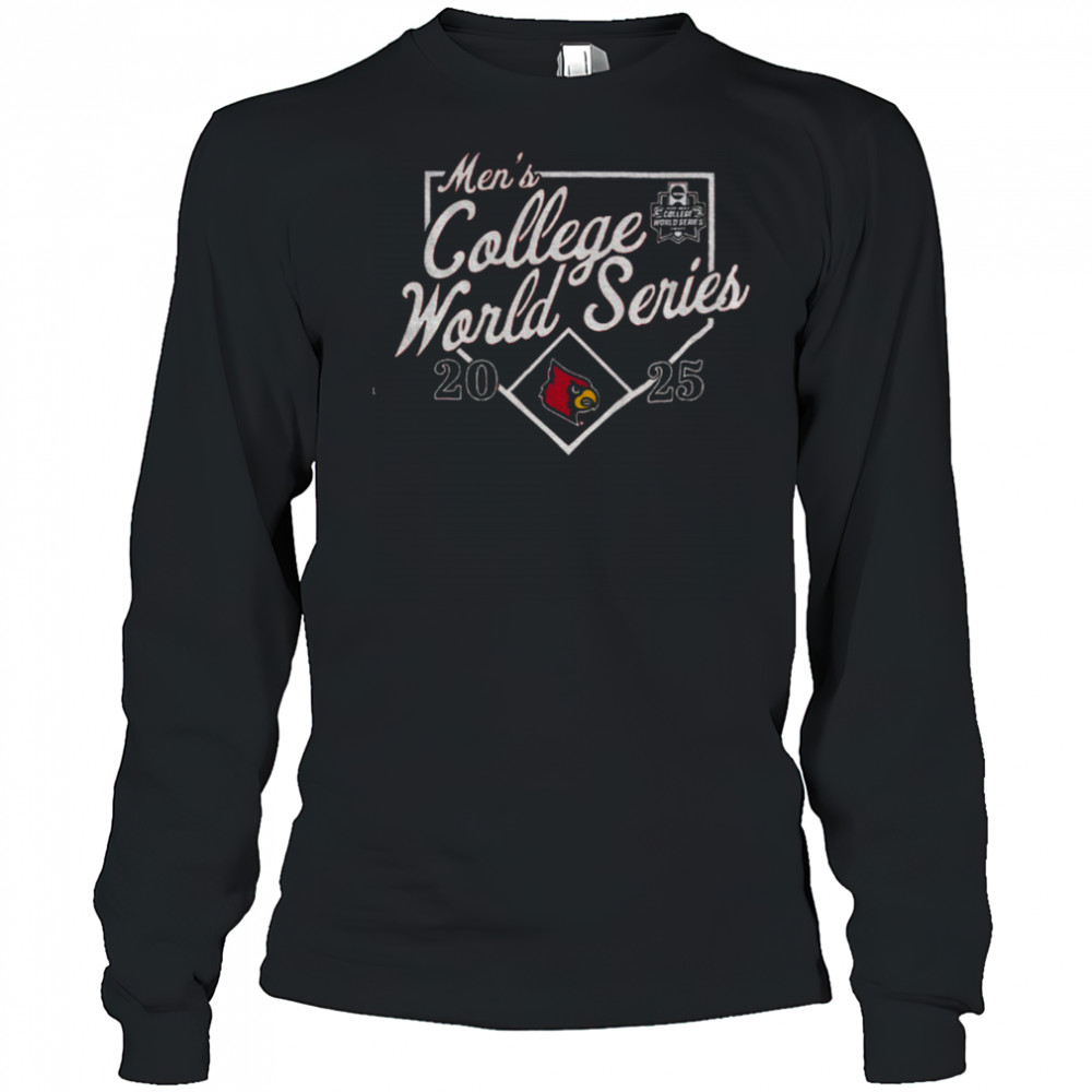Louisville Cardinals 2025 NCAA Baseball Men’s College World Series Bullpen Ace shirt Long Sleeved