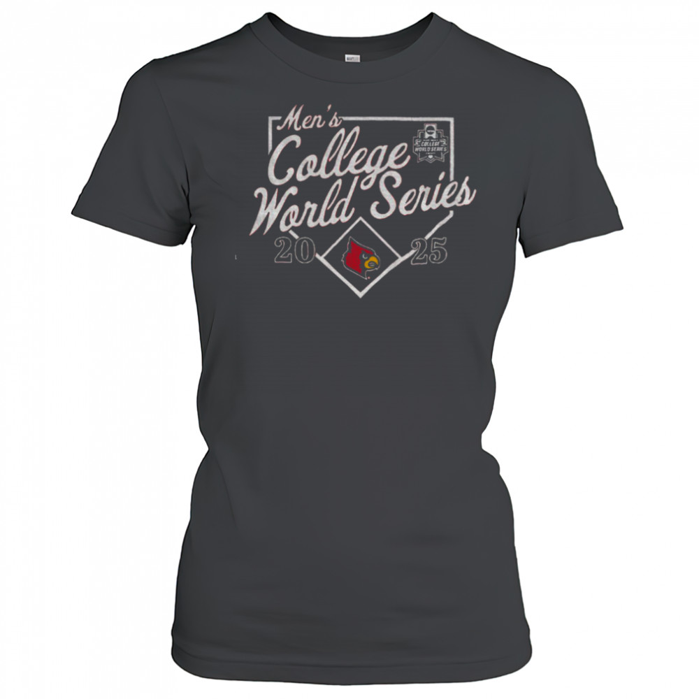 Louisville Cardinals 2025 NCAA Baseball Men’s College World Series Bullpen Ace shirt Women's T-shirt