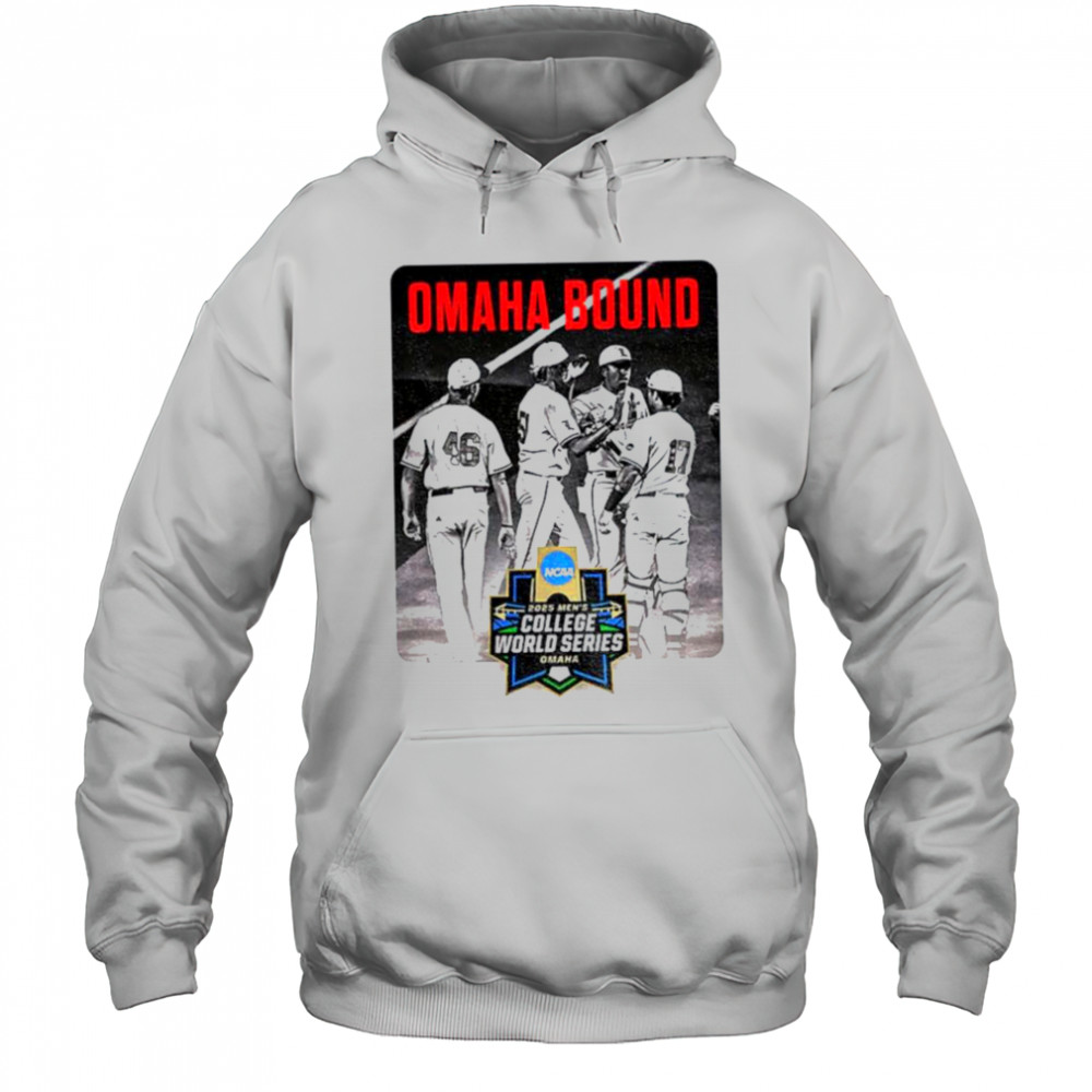 Louisville Cardinals Omaha Bound NCAA 2025 Men’s College World Series shirt Hoodie