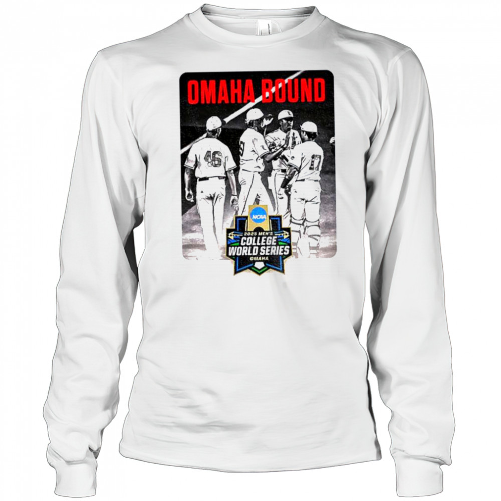 Louisville Cardinals Omaha Bound NCAA 2025 Men’s College World Series shirt Long Sleeved