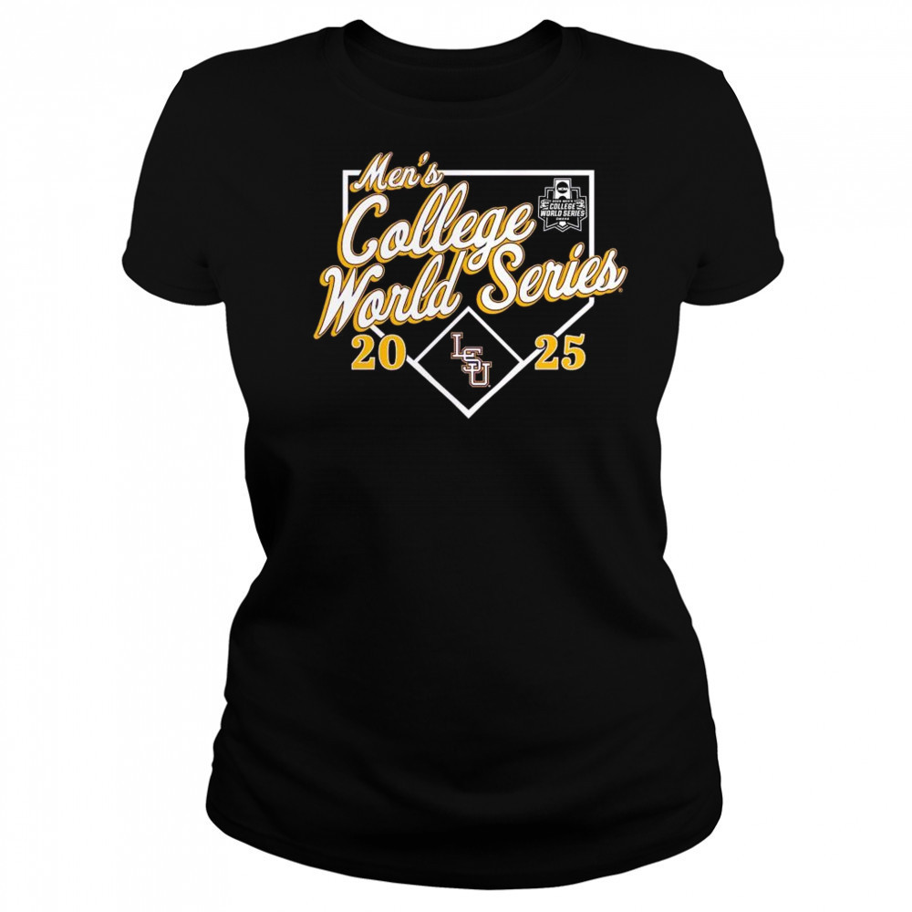 LSU Tigers 2025 NCAA Baseball Men’s College World Series Bullpen Ace Shirt Women's T-shirt
