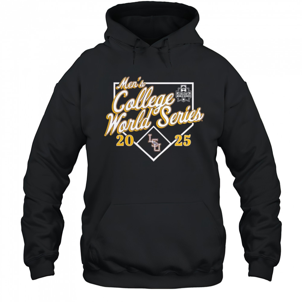 LSU Tigers 2025 NCAA Baseball Men’s College World Series Bullpen Ace Shirt Hoodie