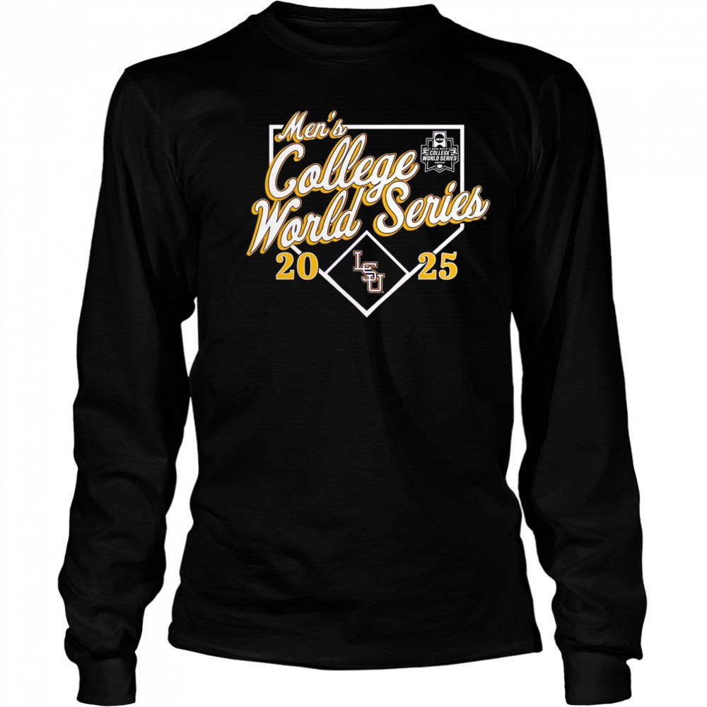 LSU Tigers 2025 NCAA Baseball Men’s College World Series Bullpen Ace Shirt Long Sleeved