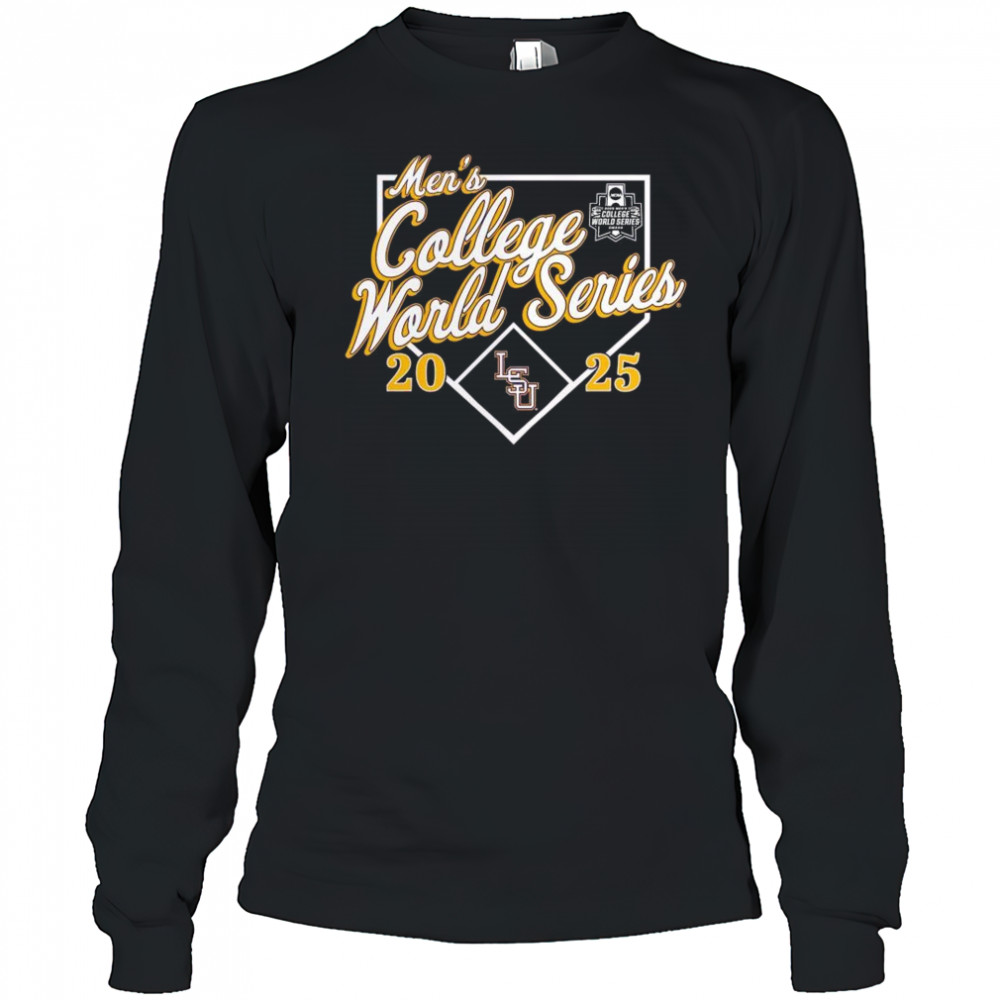 LSU Tigers 2025 NCAA Baseball Men’s College World Series Bullpen Ace Shirt Long Sleeved