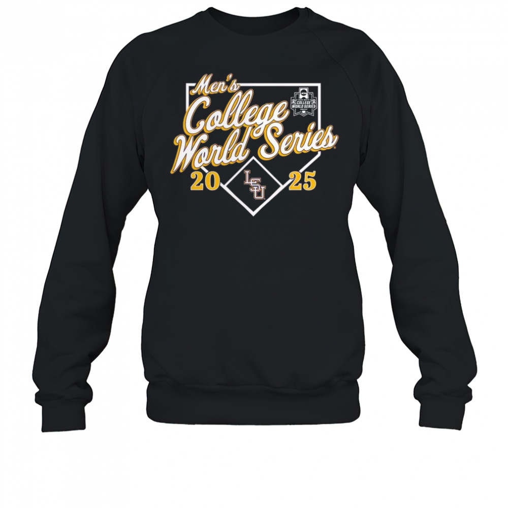 LSU Tigers 2025 NCAA Baseball Men’s College World Series Bullpen Ace Shirt Sweatshirt