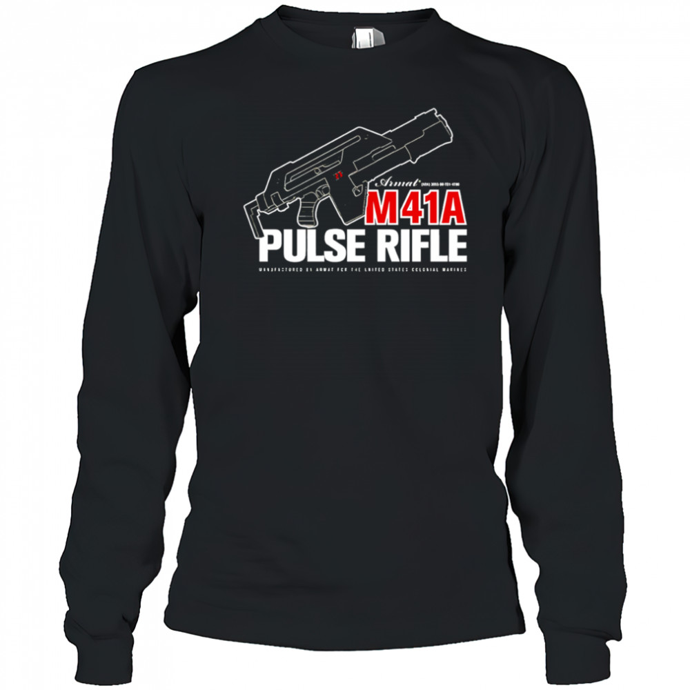M4A1 pulse rifle regular shirt Long Sleeved