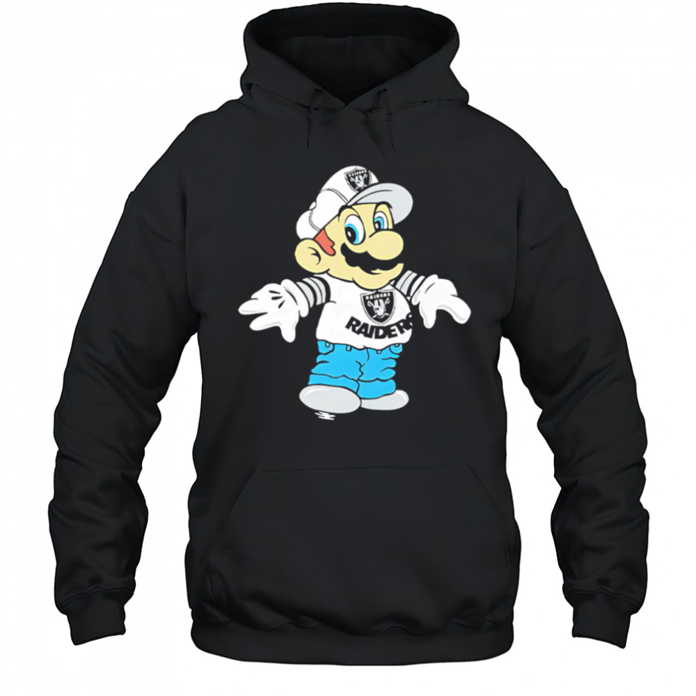 Mario Las Vegas Raiders shirt Hoodie