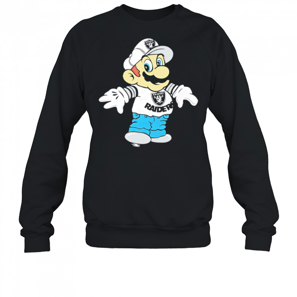 Mario Las Vegas Raiders shirt Sweatshirt
