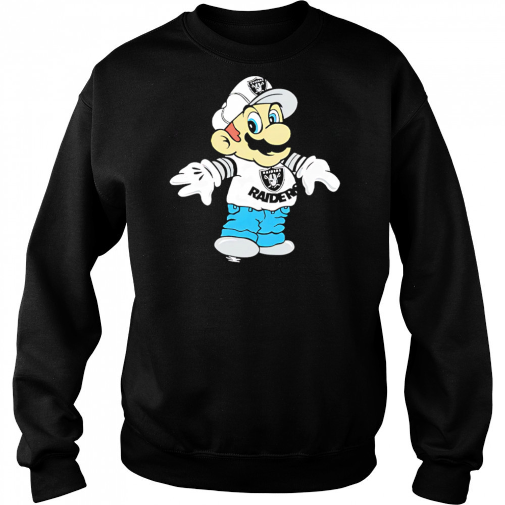 Mario Las Vegas Raiders shirt Hoodie