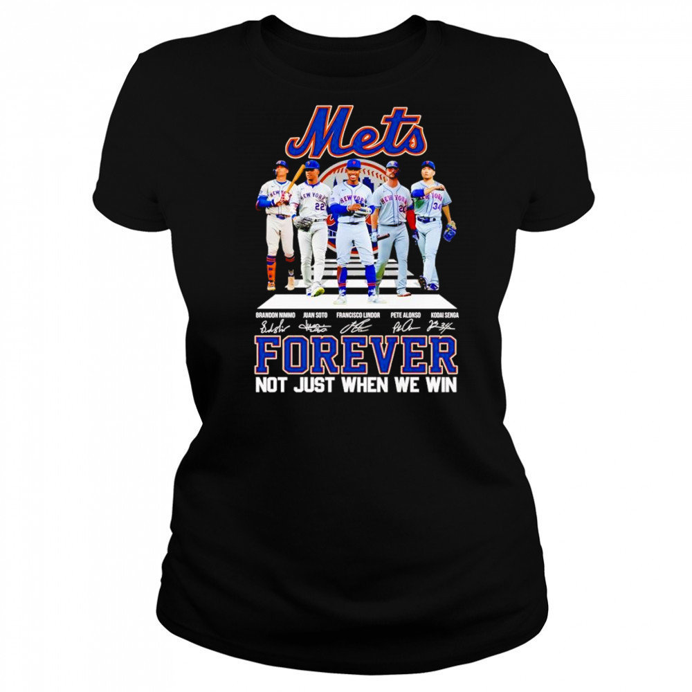 Mets cross road forever not just when we win shirt Women's T-shirt