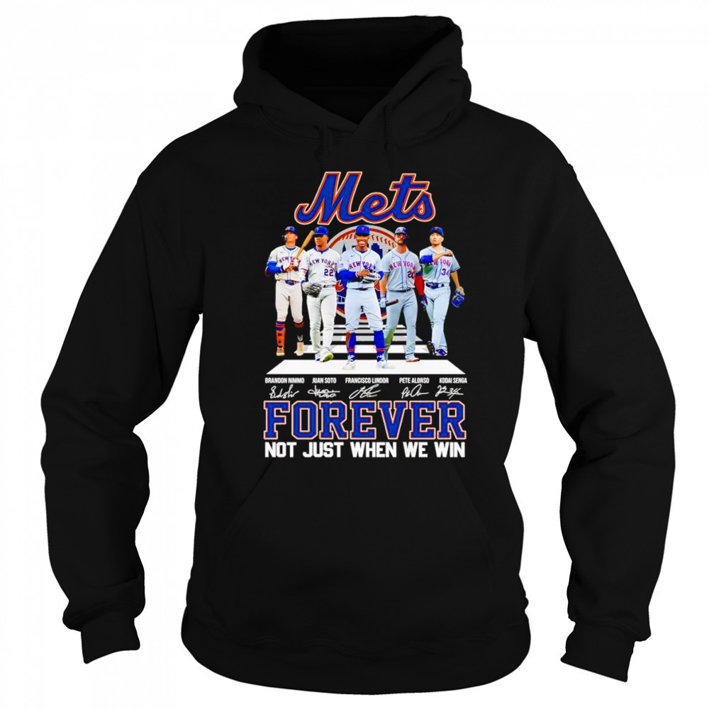 Mets cross road forever not just when we win shirt Sweatshirt