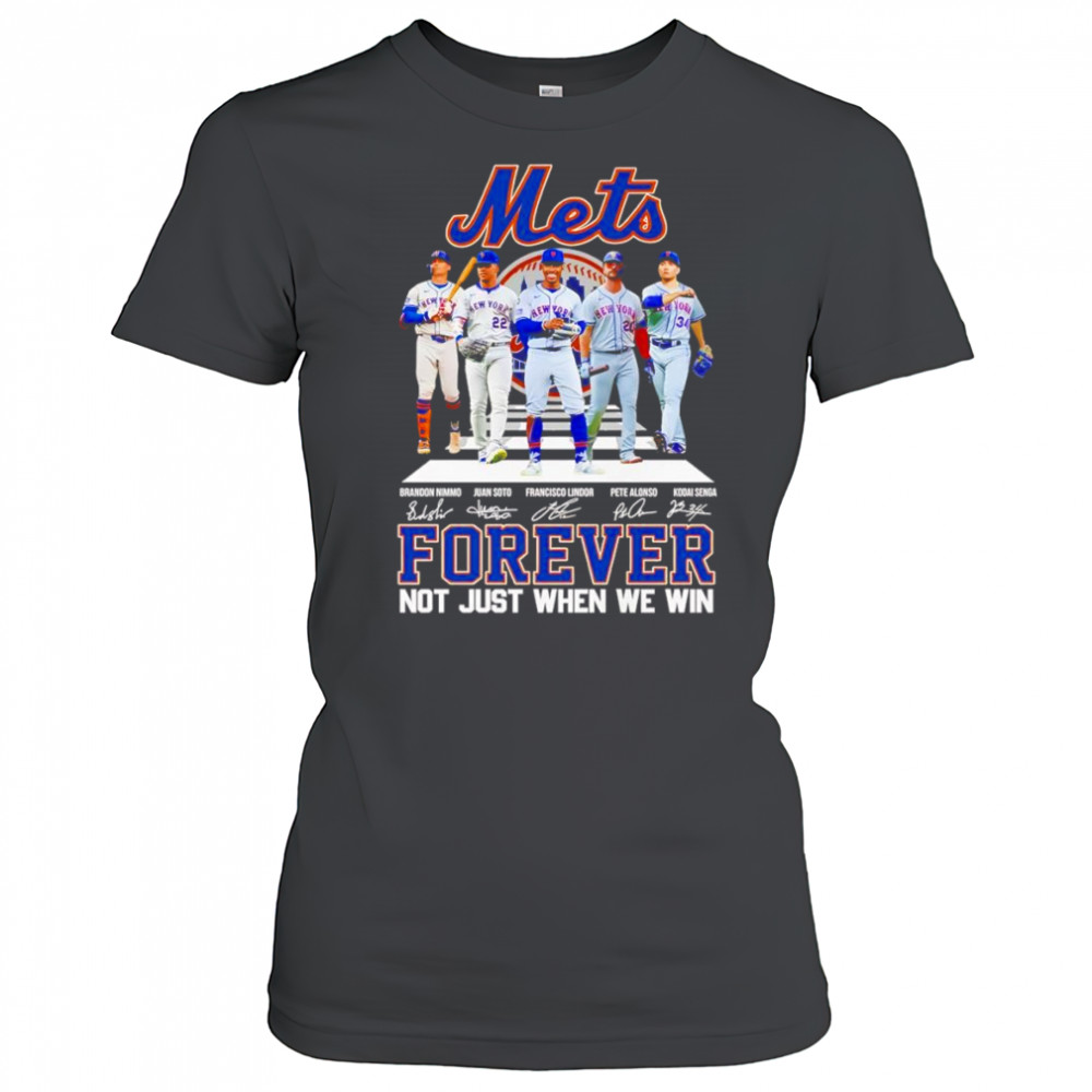 Mets cross road forever not just when we win shirt Women's T-shirt