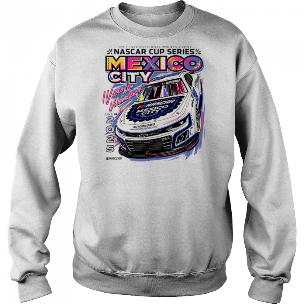 Mexico City Event Nascar 2025 shirt Hoodie