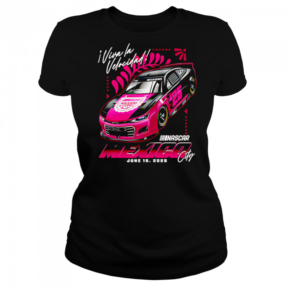 Mexico City Ghost Car Nascar 2025 shirt Women's T-shirt