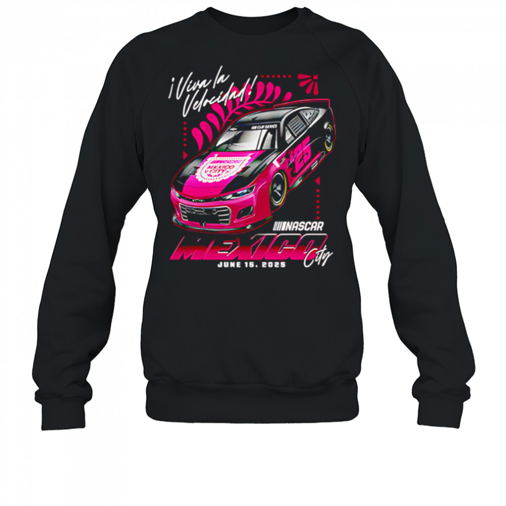 Mexico City Ghost Car Nascar 2025 shirt Sweatshirt