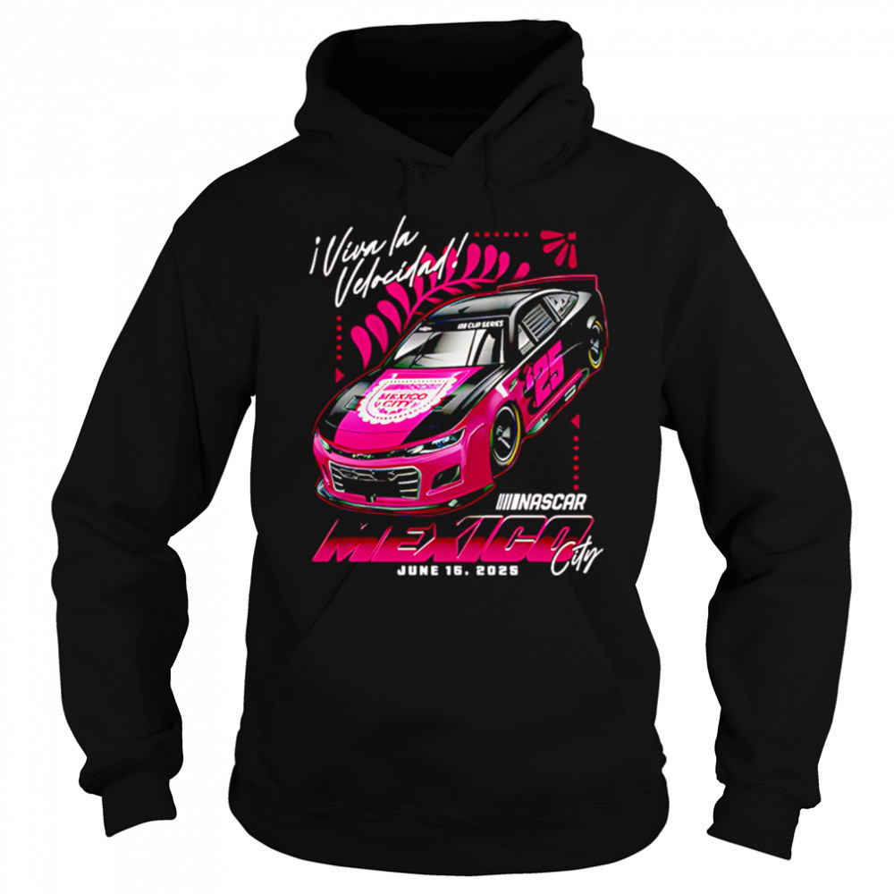 Mexico City Ghost Car Nascar 2025 shirt Sweatshirt