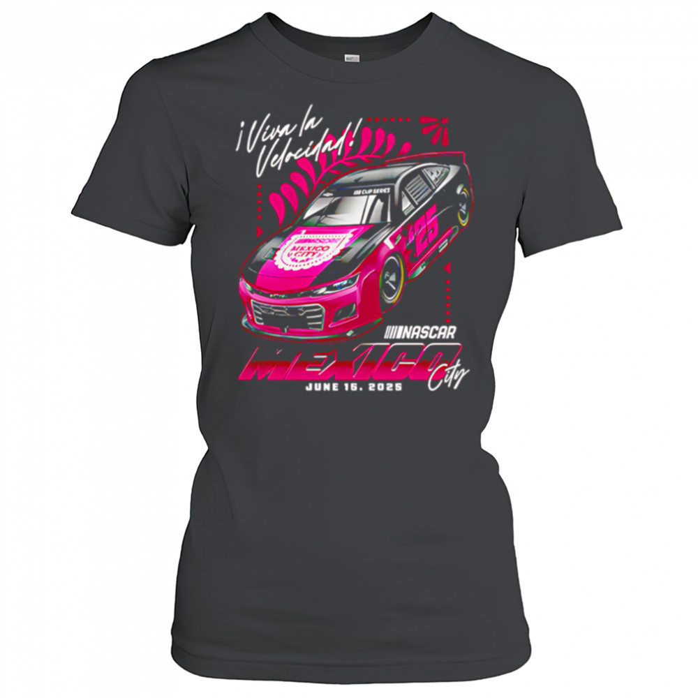 Mexico City Ghost Car Nascar 2025 shirt Women's T-shirt