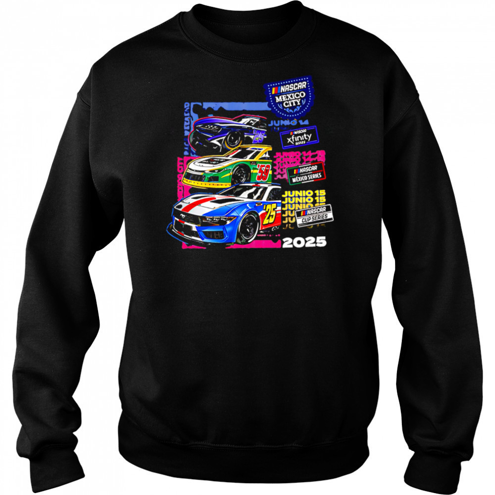Mexico City Weekend Nascar 2025 shirt Hoodie