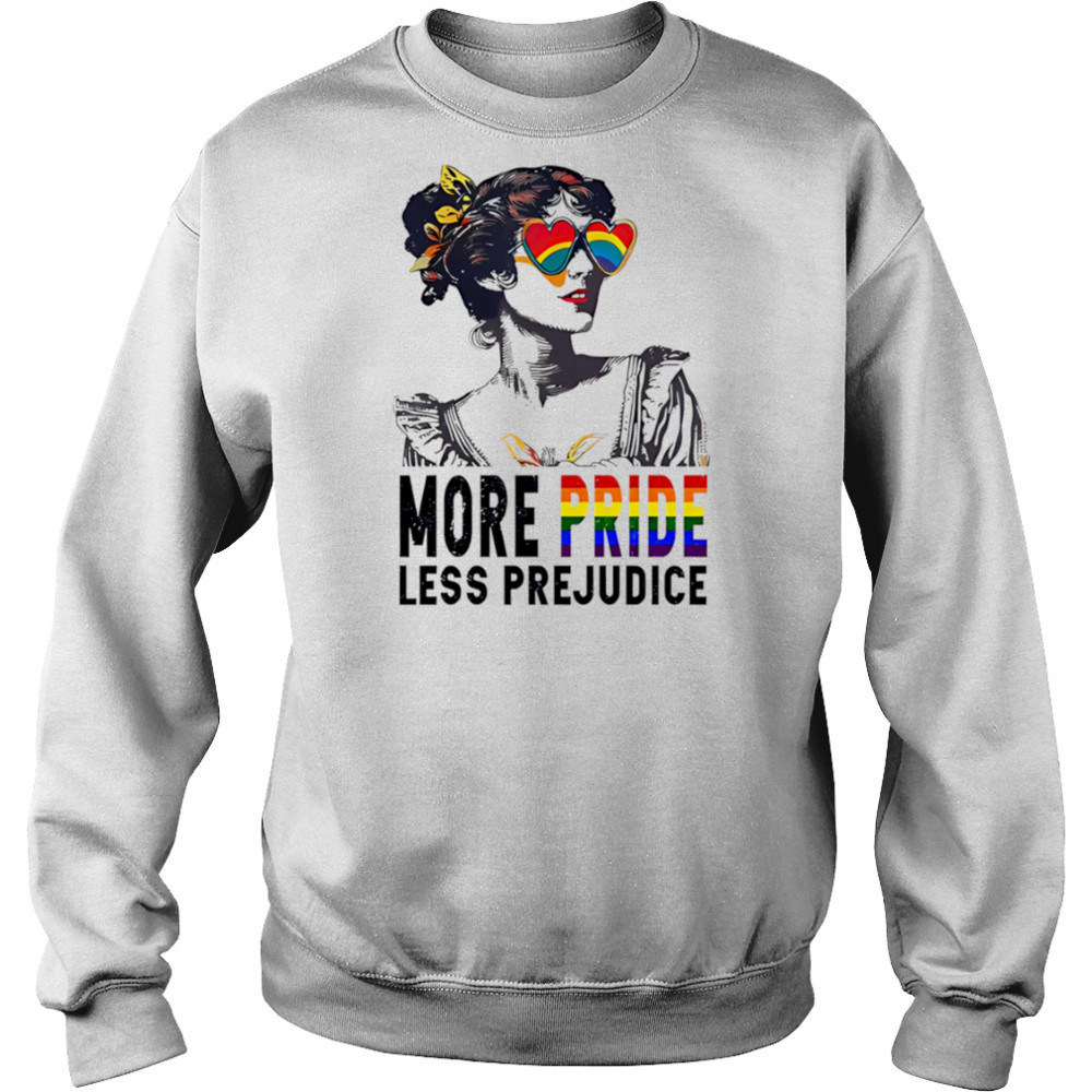 More pride less prejudice vintage shirt Hoodie