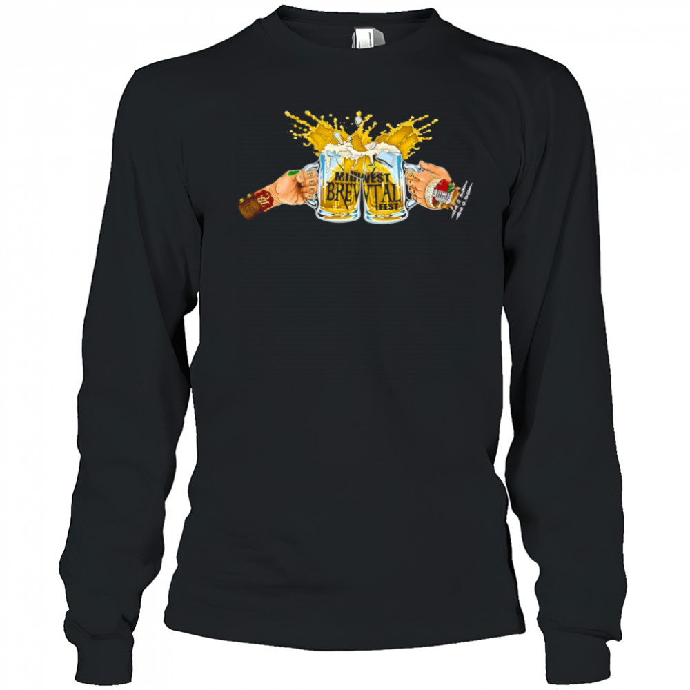 Mugs Midwest Brewtal Fest shirt Long Sleeved