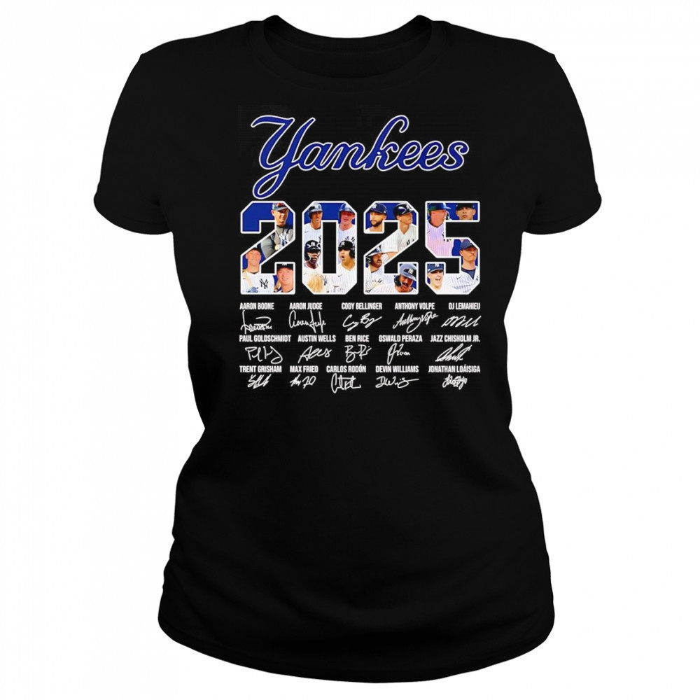 New York Yankees 2025 signature shirt Women's T-shirt