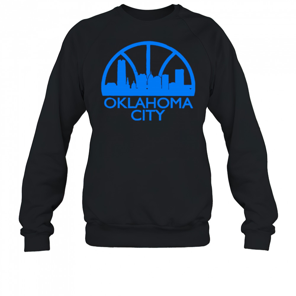 Okc Throwback Skyline shirt Sweatshirt
