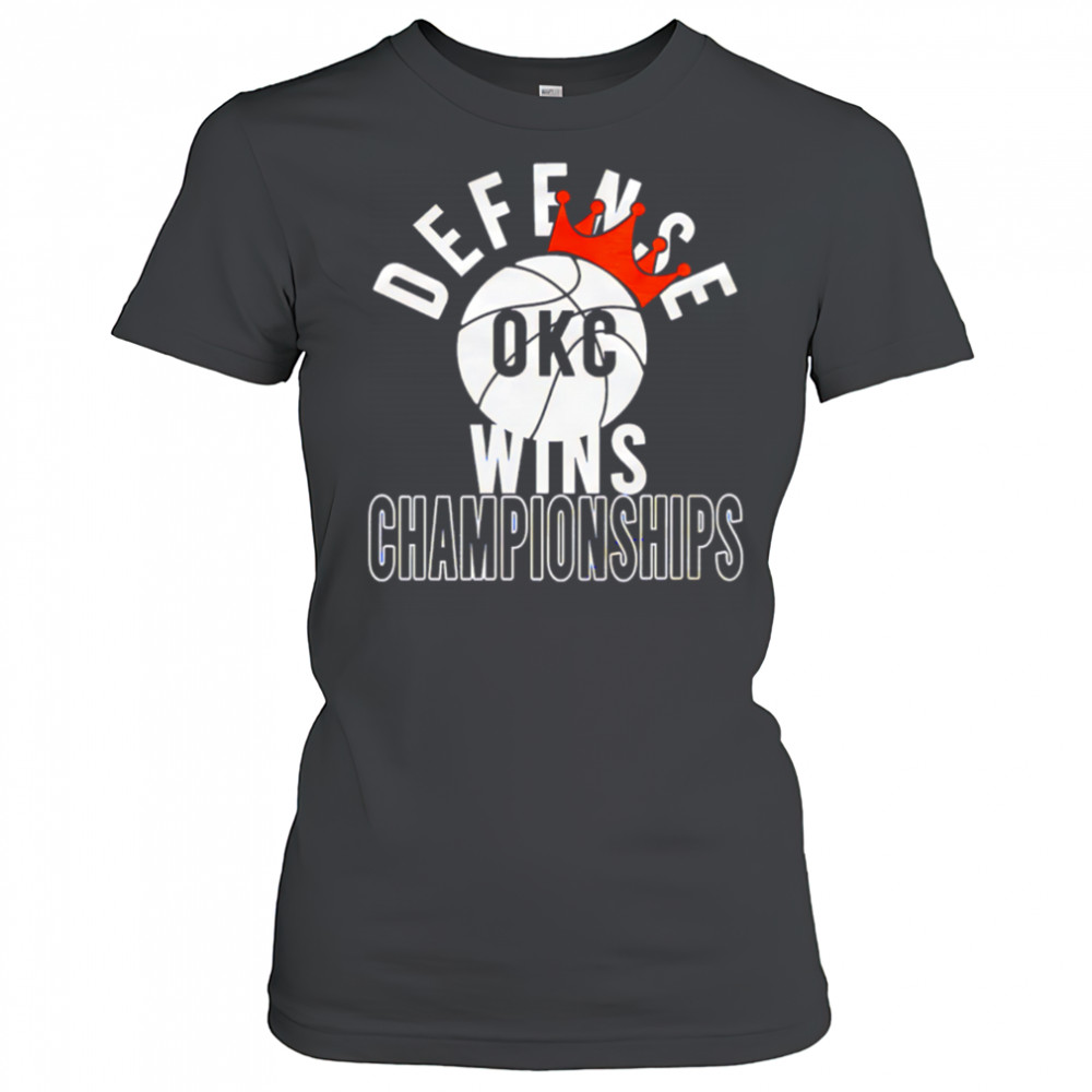OKC Thunder Defense Wins Championship shirt Women's T-shirt