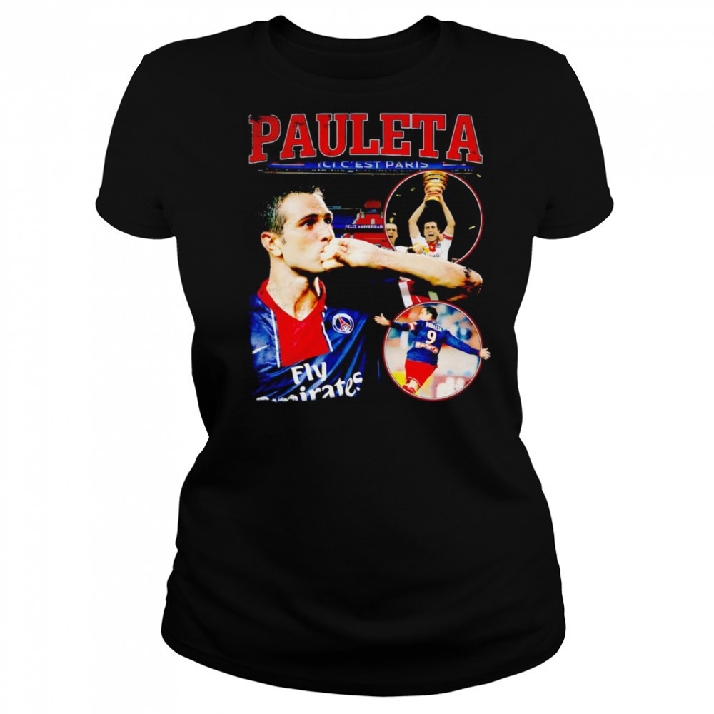 Pauleta Paris Saint-Germain vintage shirt Women's T-shirt