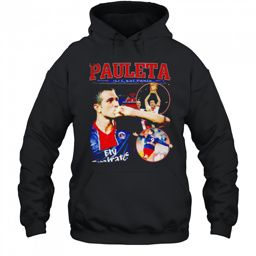 Pauleta Paris Saint-Germain vintage shirt Hoodie