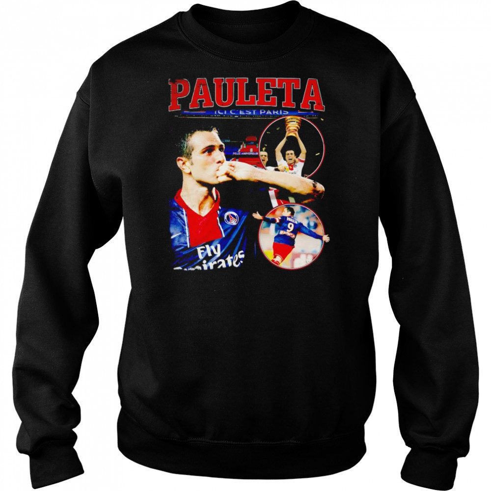 Pauleta Paris Saint-Germain vintage shirt Hoodie