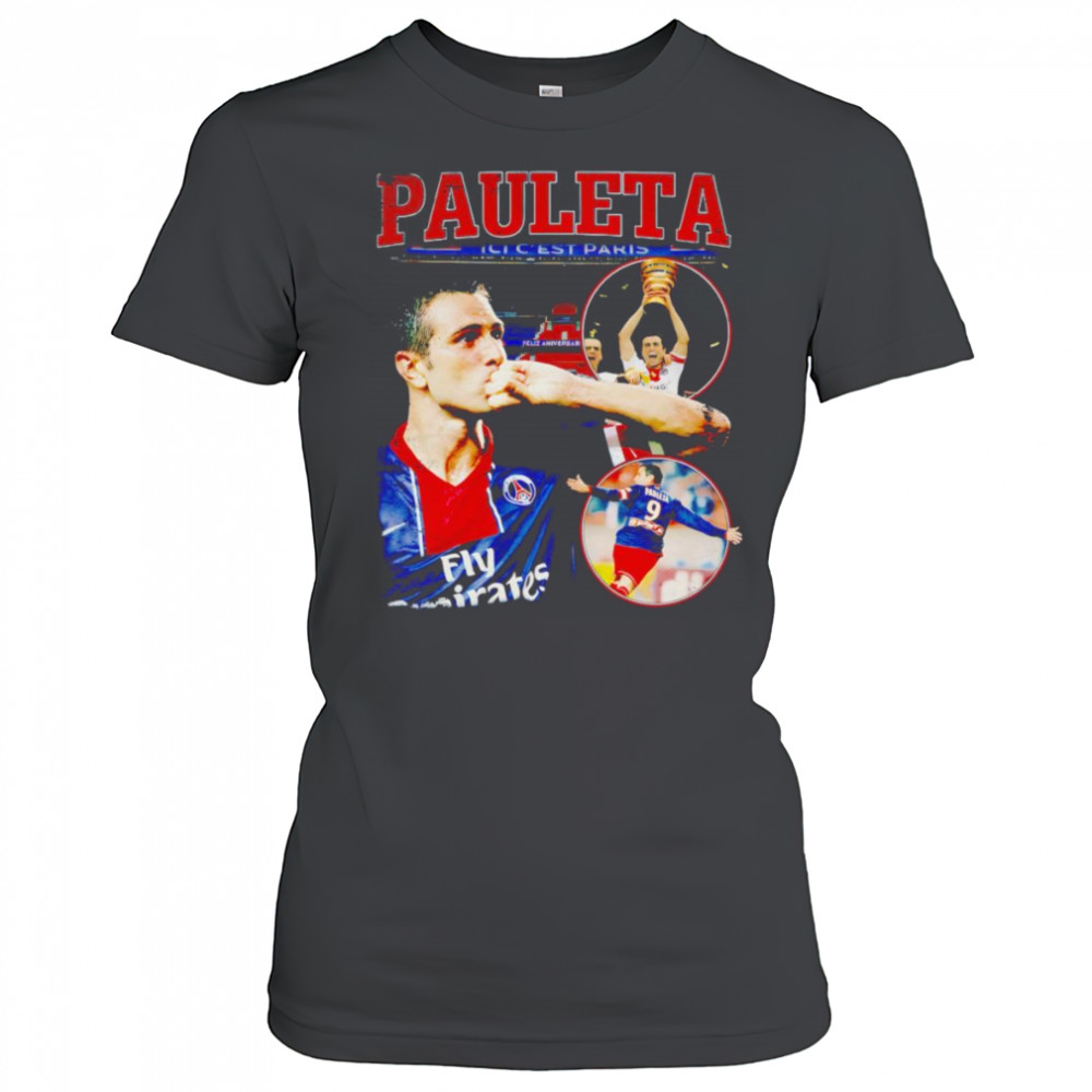 Pauleta Paris Saint-Germain vintage shirt Women's T-shirt