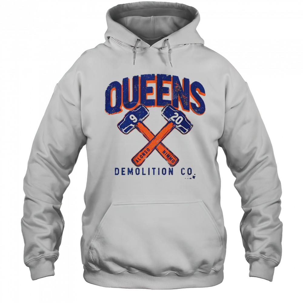 Pete Alonso & Brandon Nimmo Queens Demolition Co T-Shirt Hoodie