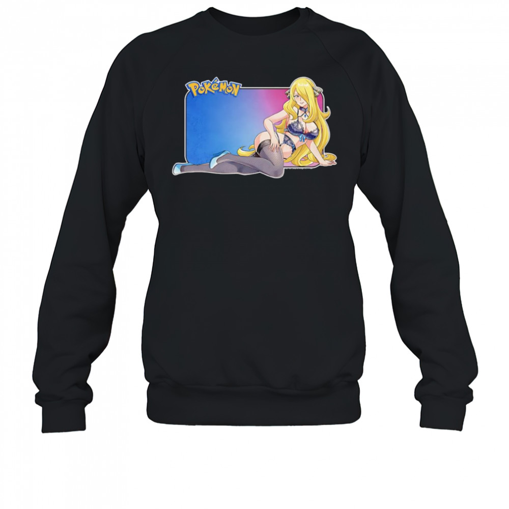 Pokemon Cynthia sexy shirt Sweatshirt