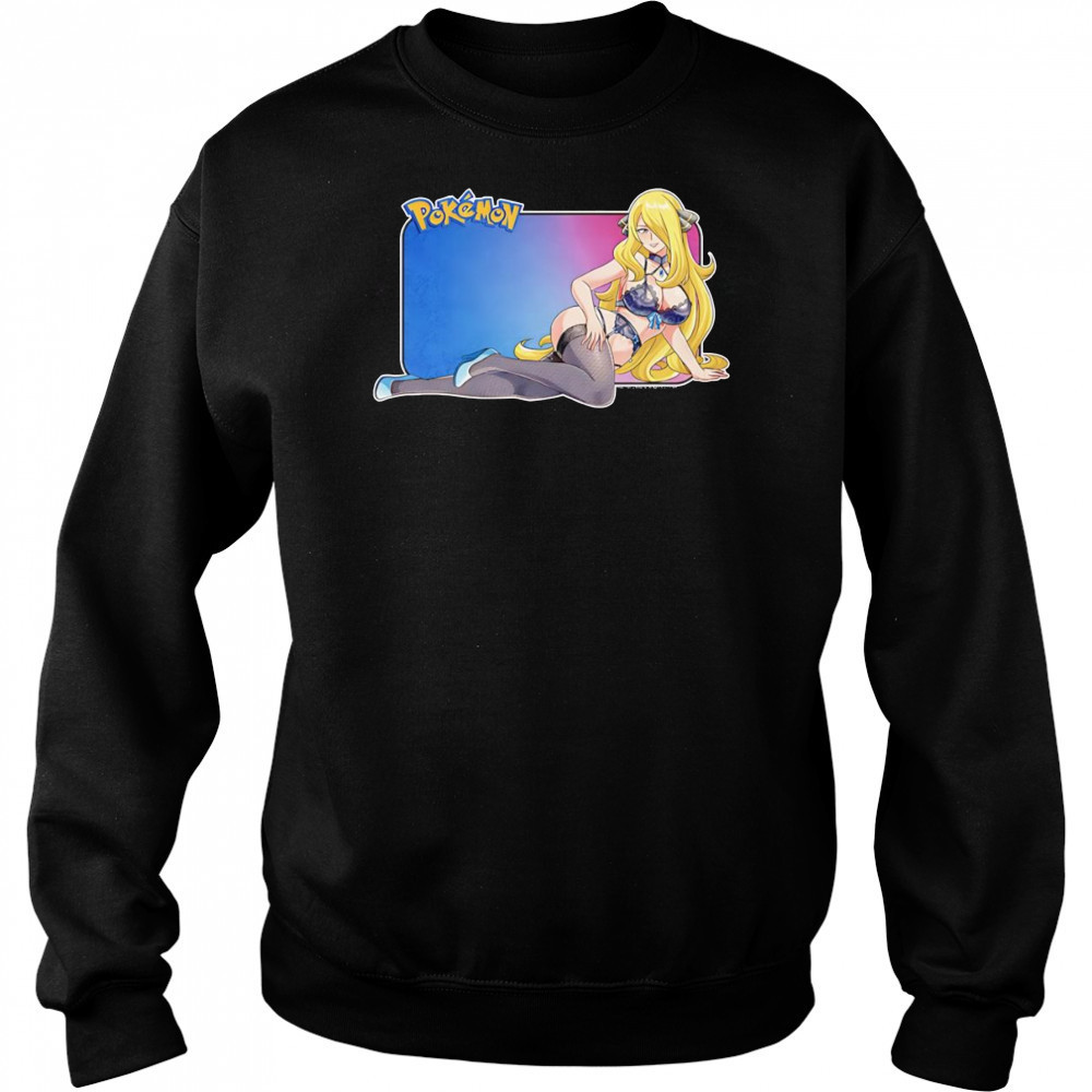 Pokemon Cynthia sexy shirt Hoodie