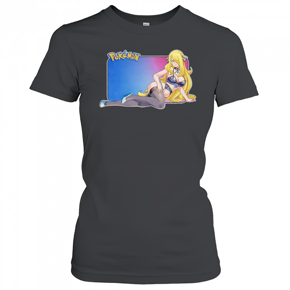 Pokemon Cynthia sexy shirt Women's T-shirt