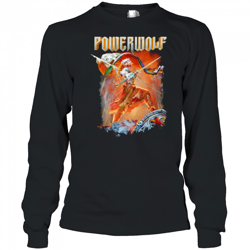 Powerwolf wild for life shirt Long Sleeved