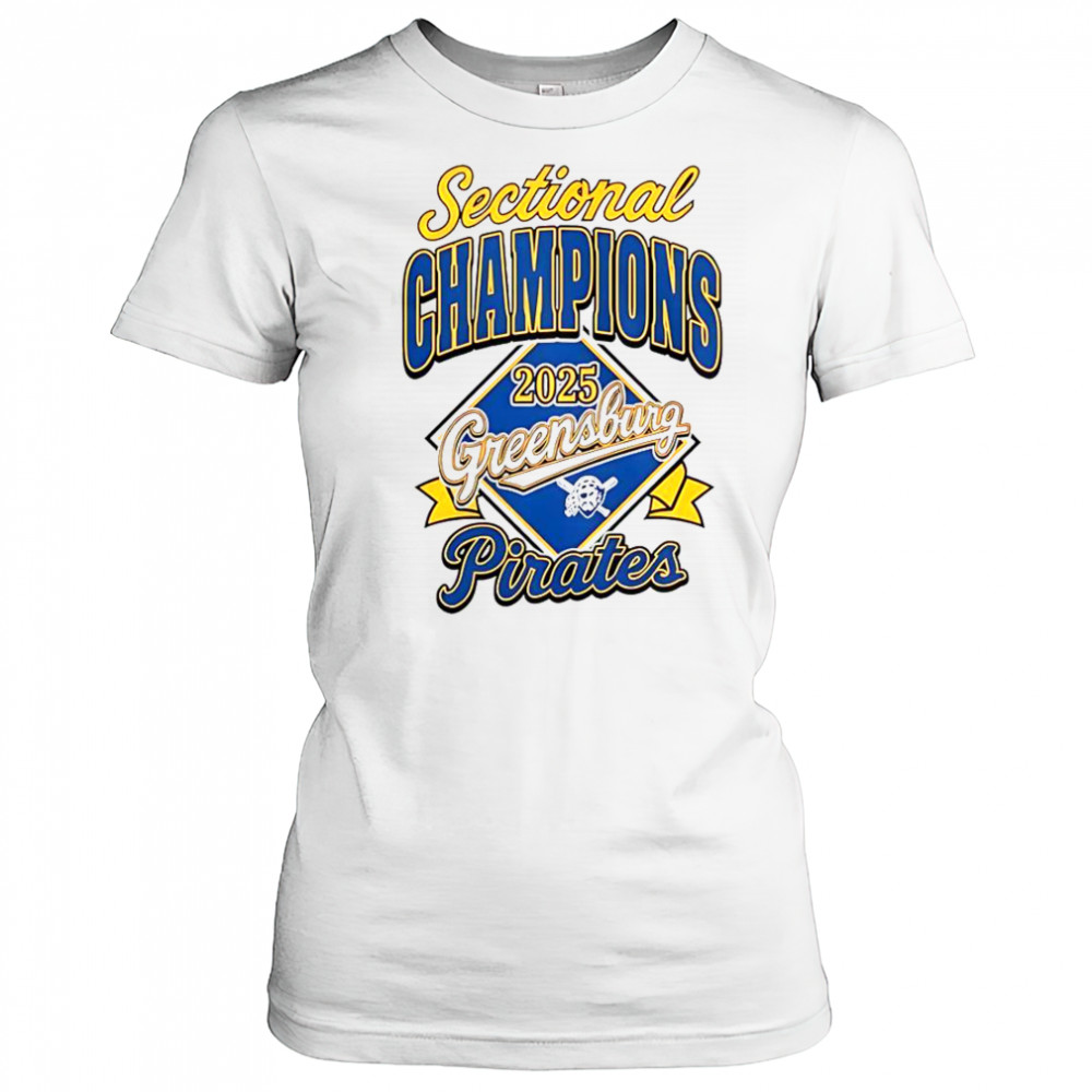 Sectional Champions Greensburg Pirates 2025 T-Shirt Women's T-shirt