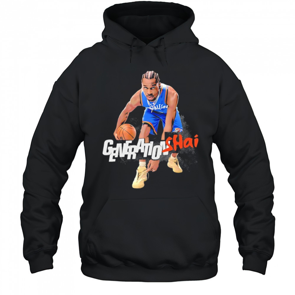 SLAM Generation Shai Gilgeous-Alexander Oklahoma City Thunder player shirt Hoodie