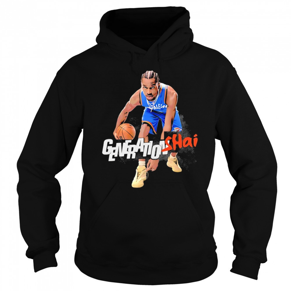 SLAM Generation Shai Gilgeous-Alexander Oklahoma City Thunder player shirt Sweatshirt
