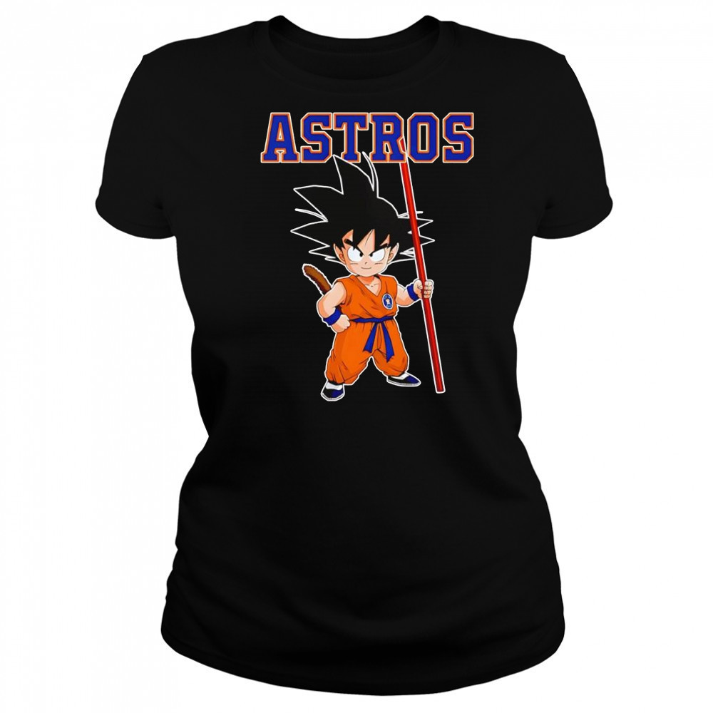 Son Goku Dragon Ball Houston Astros shirt Women's T-shirt