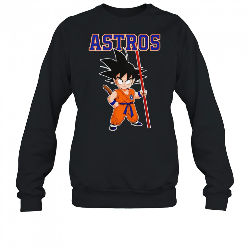 Son Goku Dragon Ball Houston Astros shirt Sweatshirt