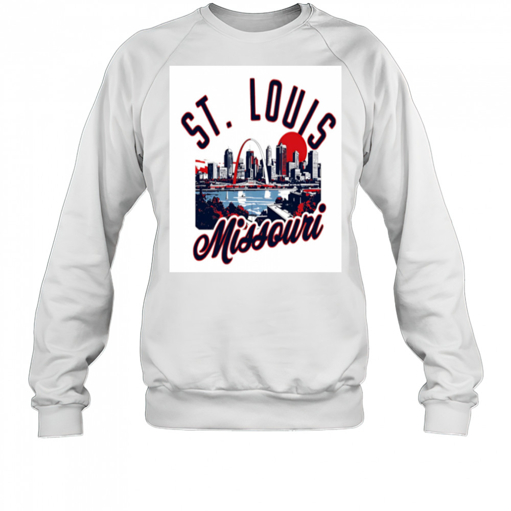 St. Louis Missouri Skyline shirt Sweatshirt