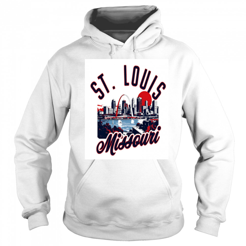 St. Louis Missouri Skyline shirt Sweatshirt
