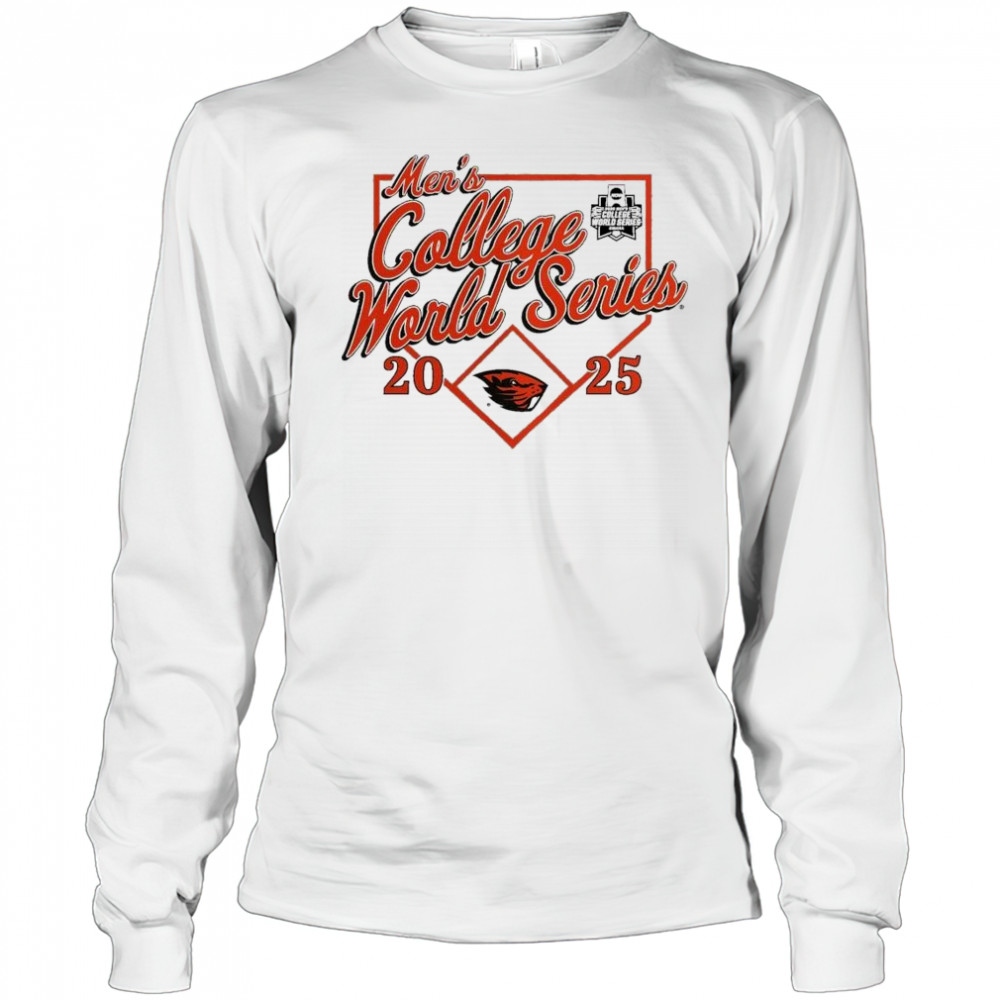 State Beavers 2025 NCAA Baseball Men’s College World Series Bullpen Ace Shirt Long Sleeved